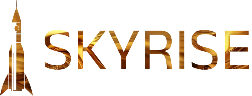 SKYRISE-LOGO-ROCKETGOLD
